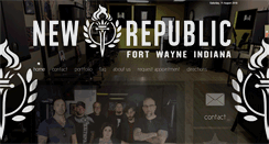 Desktop Screenshot of newrepublictattoo.com